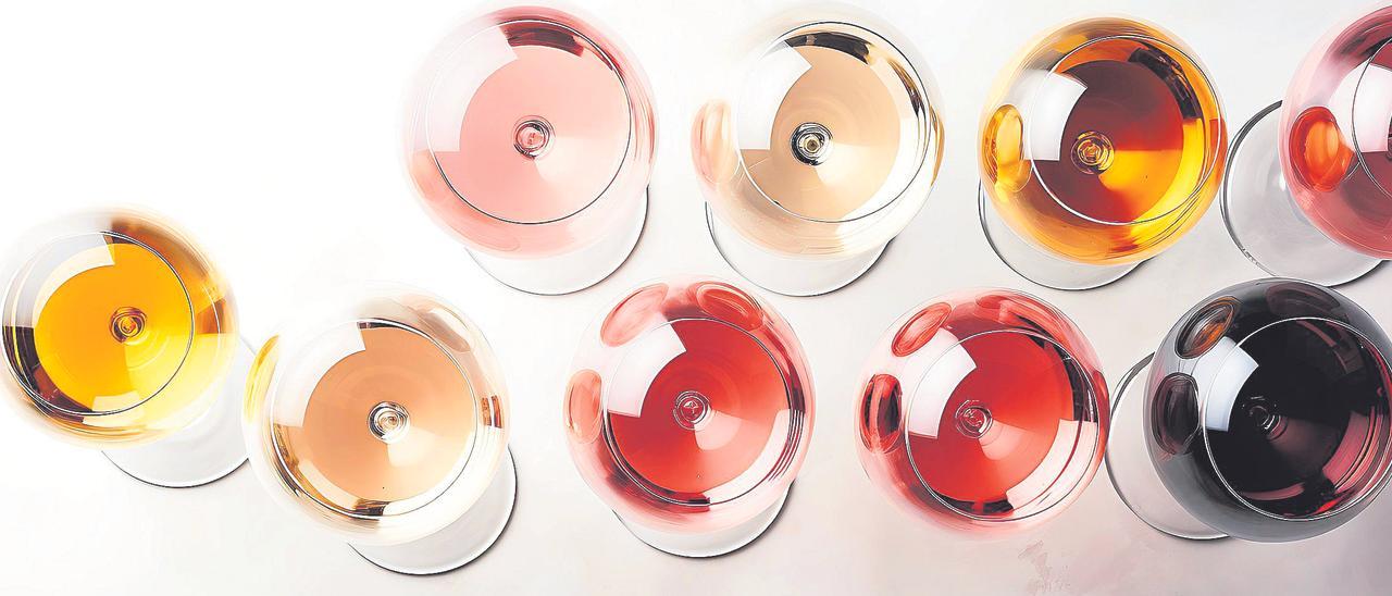 Diferentes bebidas alcohólicas