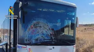 Herido grave un ciclista menor de 16 años al ser atropellado por un autobús en Sástago