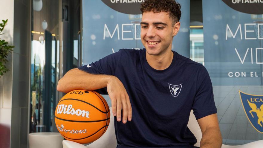 Dani García, la baza defensiva del tridente de bases del UCAM