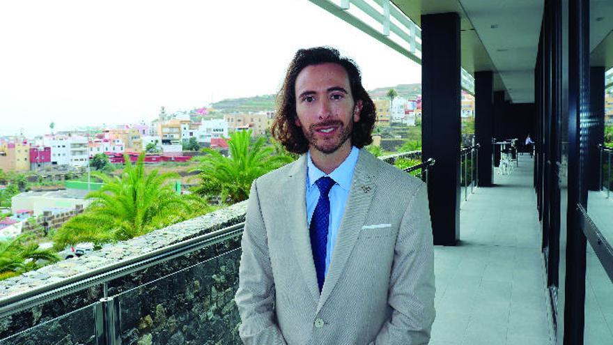 Antonio Rodríguez rector de la Universidad Fernando Pessoa Canarias.