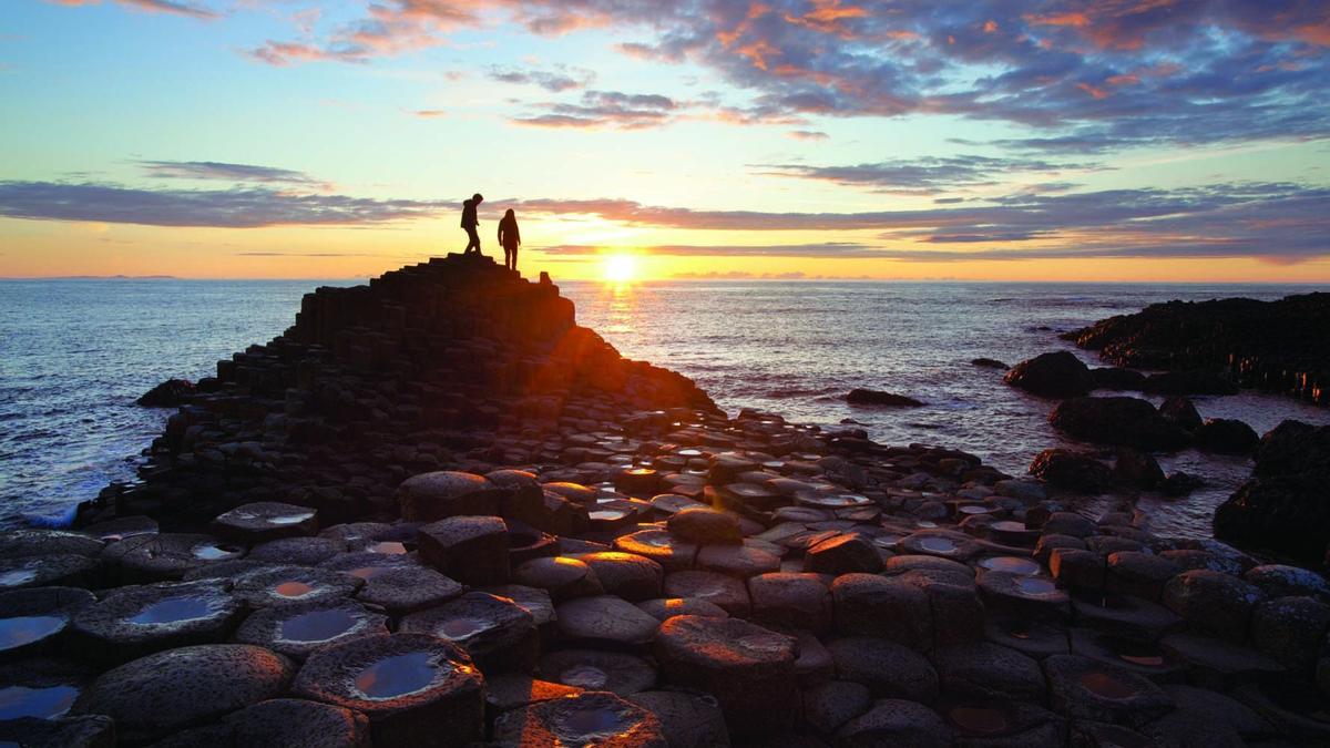 La calzada del gigante, Irlanda