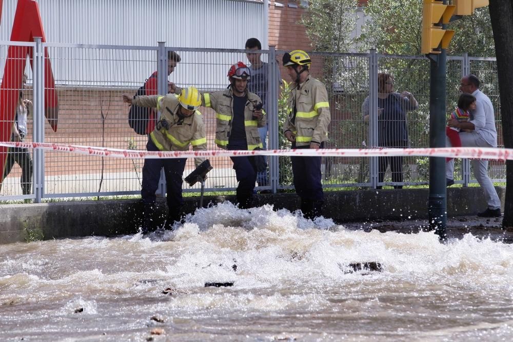 Inundació del Carrer Migdia de Girona