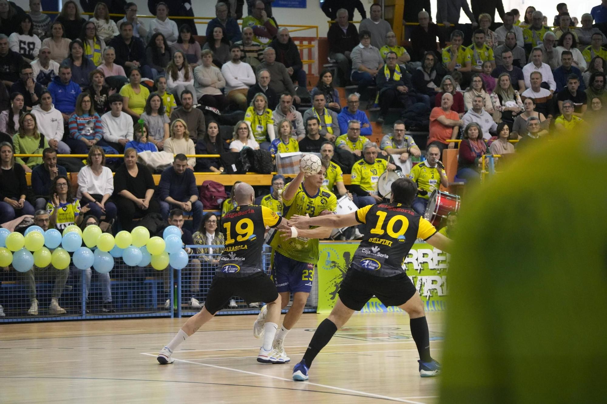 Día de la cantera del Balonmano Zamora en el partido frente al BM Soria