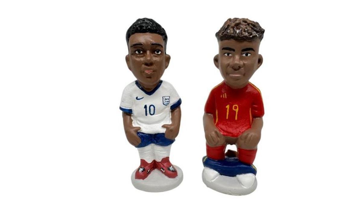 Jude Bellingham y Lamine Yamal ya tienen sus figuras de 'caganers'