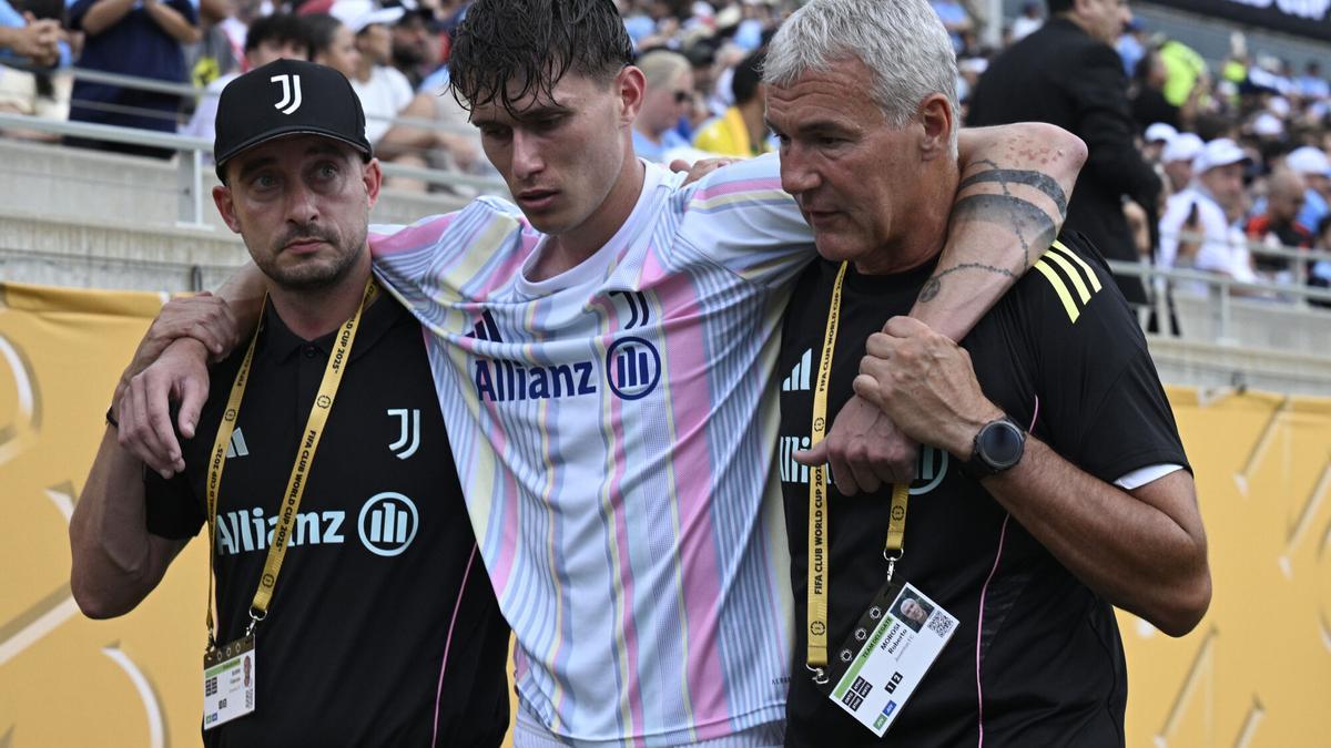 Savona, tras su lesión en el partido ante el City