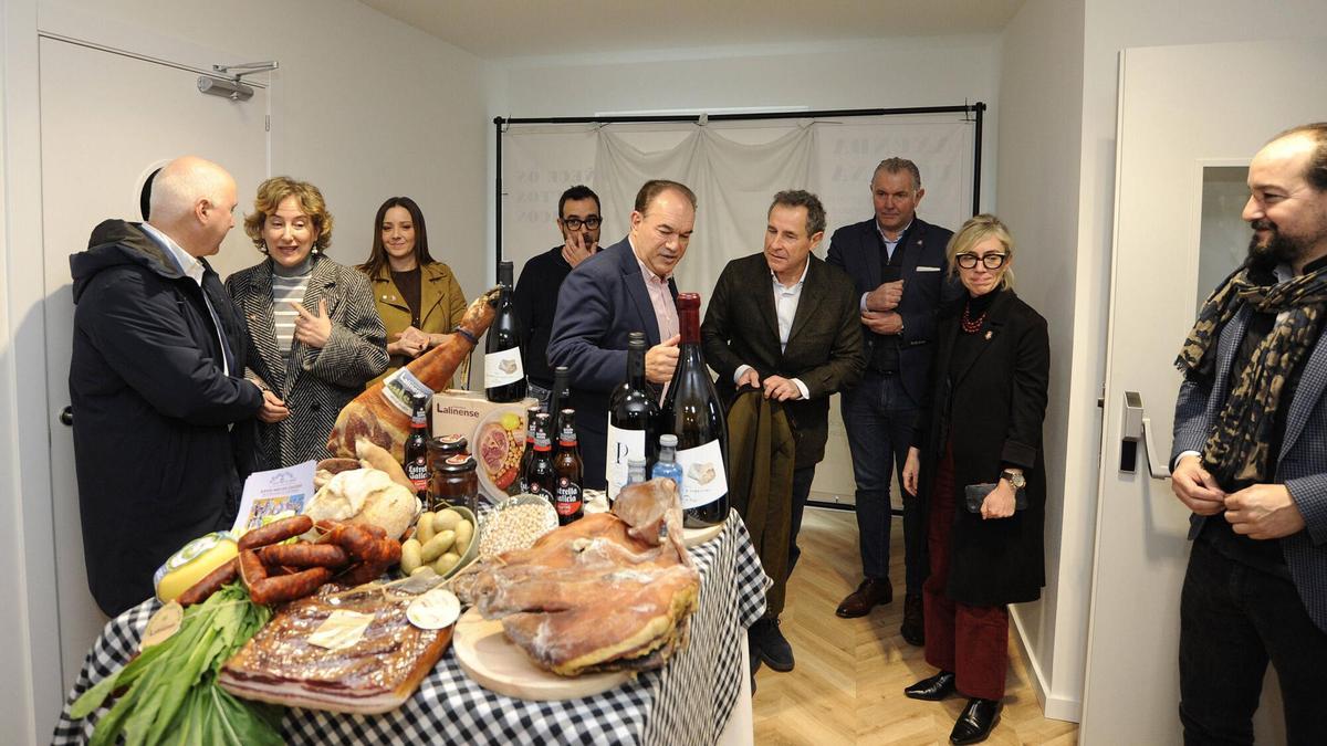 Presentación del 28º Mes do Cocido, en enero de este año.