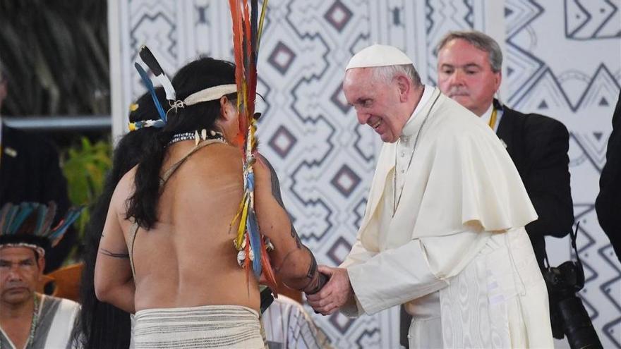 El Papa defiende a los pueblos amazónicos de la minería ilegal