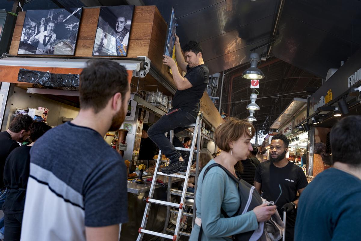 El antiguo Pinotxo de la Boqueria se convierte en El Mític Bar pero utiliza al icónico fundador