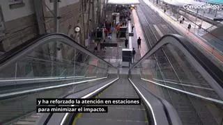 Renfe suspende nueve trenes en Santiago este lunes por falta de maquinistas