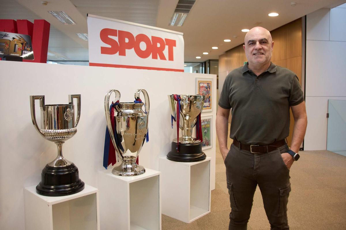 Juanjo Brau visitó SPORT para hablar de sus 25 años en el Barça