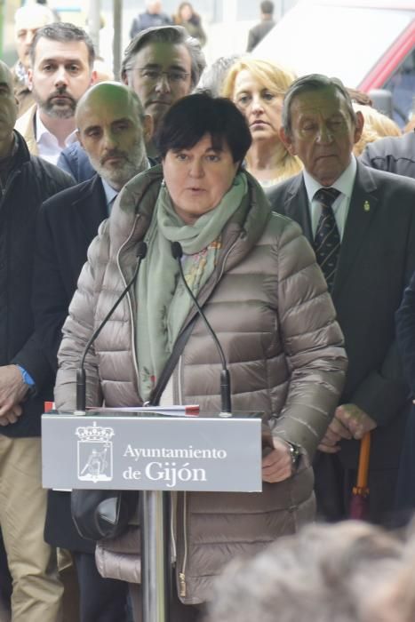 Inauguración del parque José Antonio Roncero en Gijón