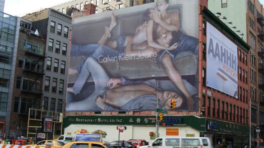 Calvin Klein escandaliza NY - La Nueva España