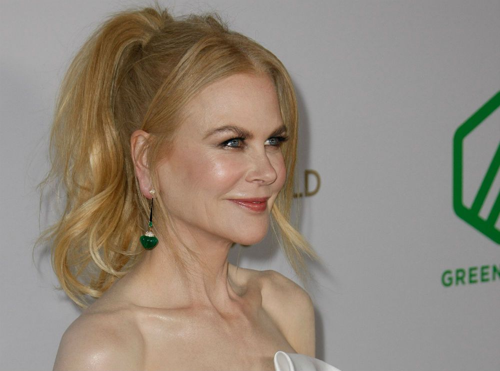 Nicole Kidman con coleta alta