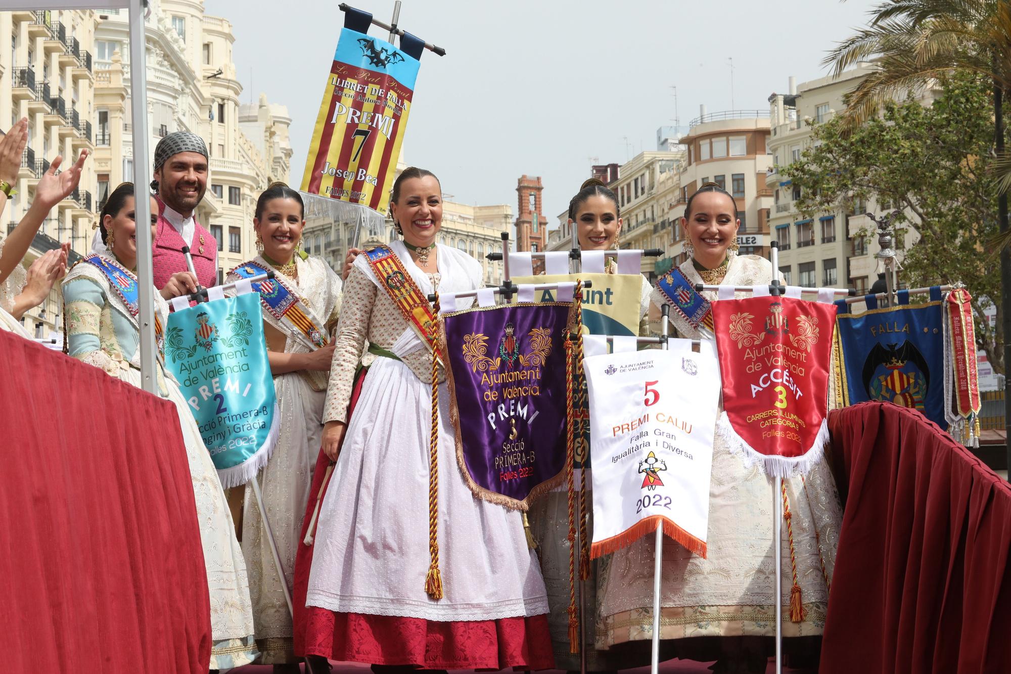 Entrega de los premios de las Fallas 2022 a las comisiones (y IV)q