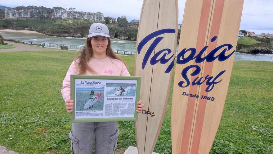 La tapiega que creció sobre una tabla logra, por méritos propios, su billete al mundial de surf: &quot;Voy a intentar ganar&quot;