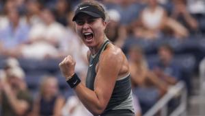 Paula Badosa, durante el US Open