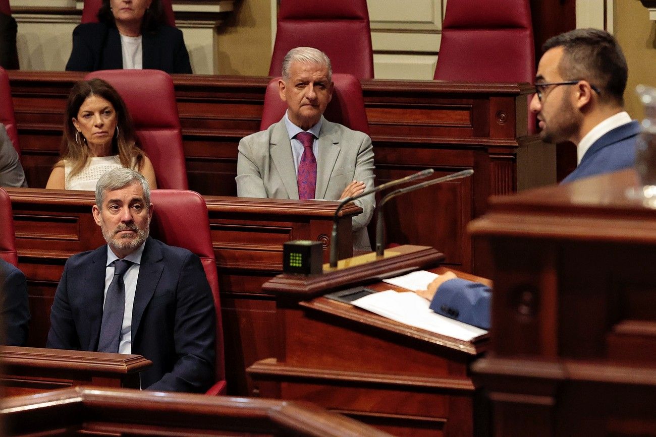 Segunda sesión del debate de investidura en el Parlamento de Canarias