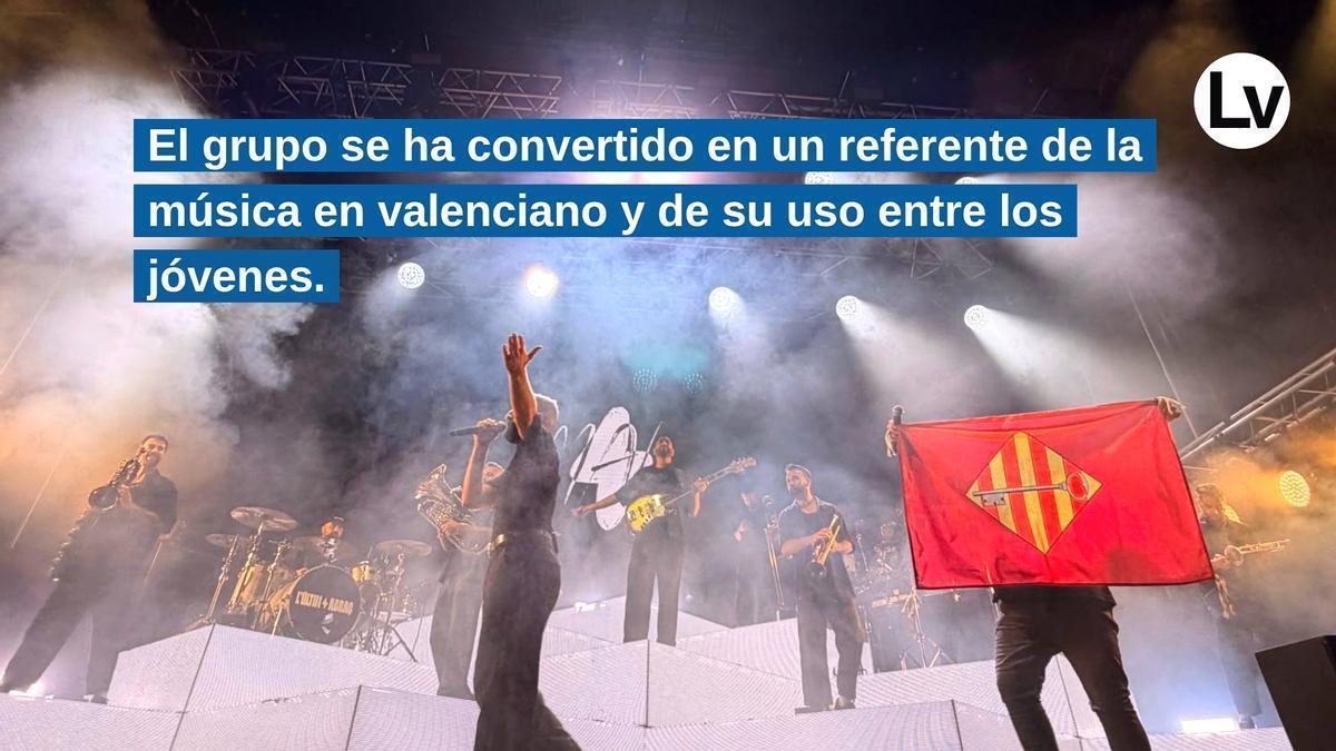 El adiós de La Fúmiga: Alzira ofrece una despedida multitudinaria a su banda más grande