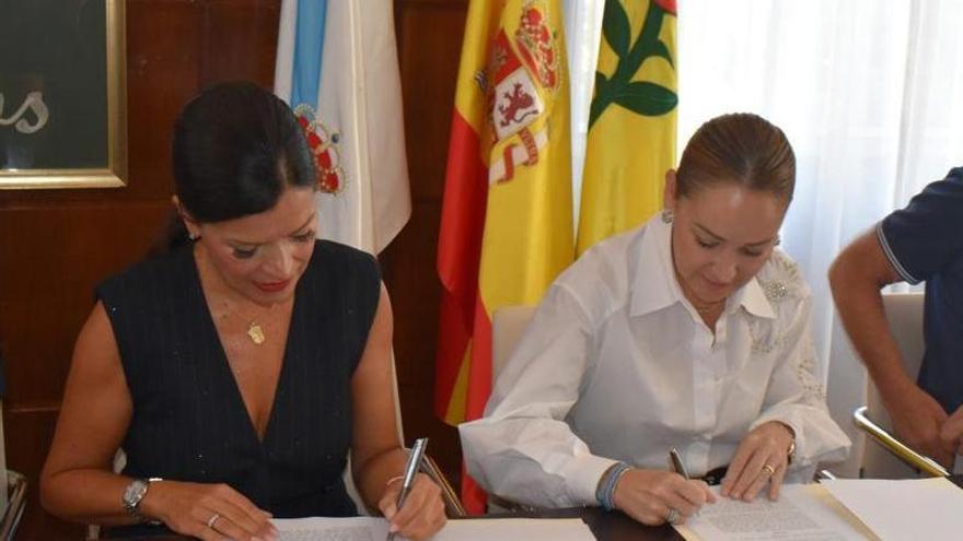Mos y el Celta inician los trámites para conectar Afouteza con Cela