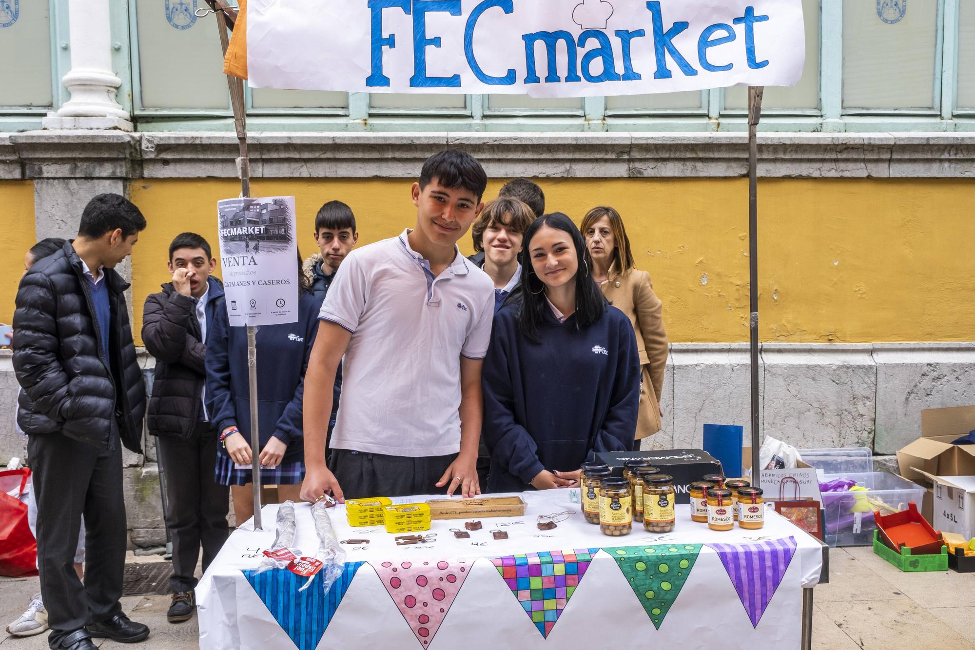 En imágenes: Mercados de Cooperativas y Asociaciones Educativas Asturianas en el Fontán