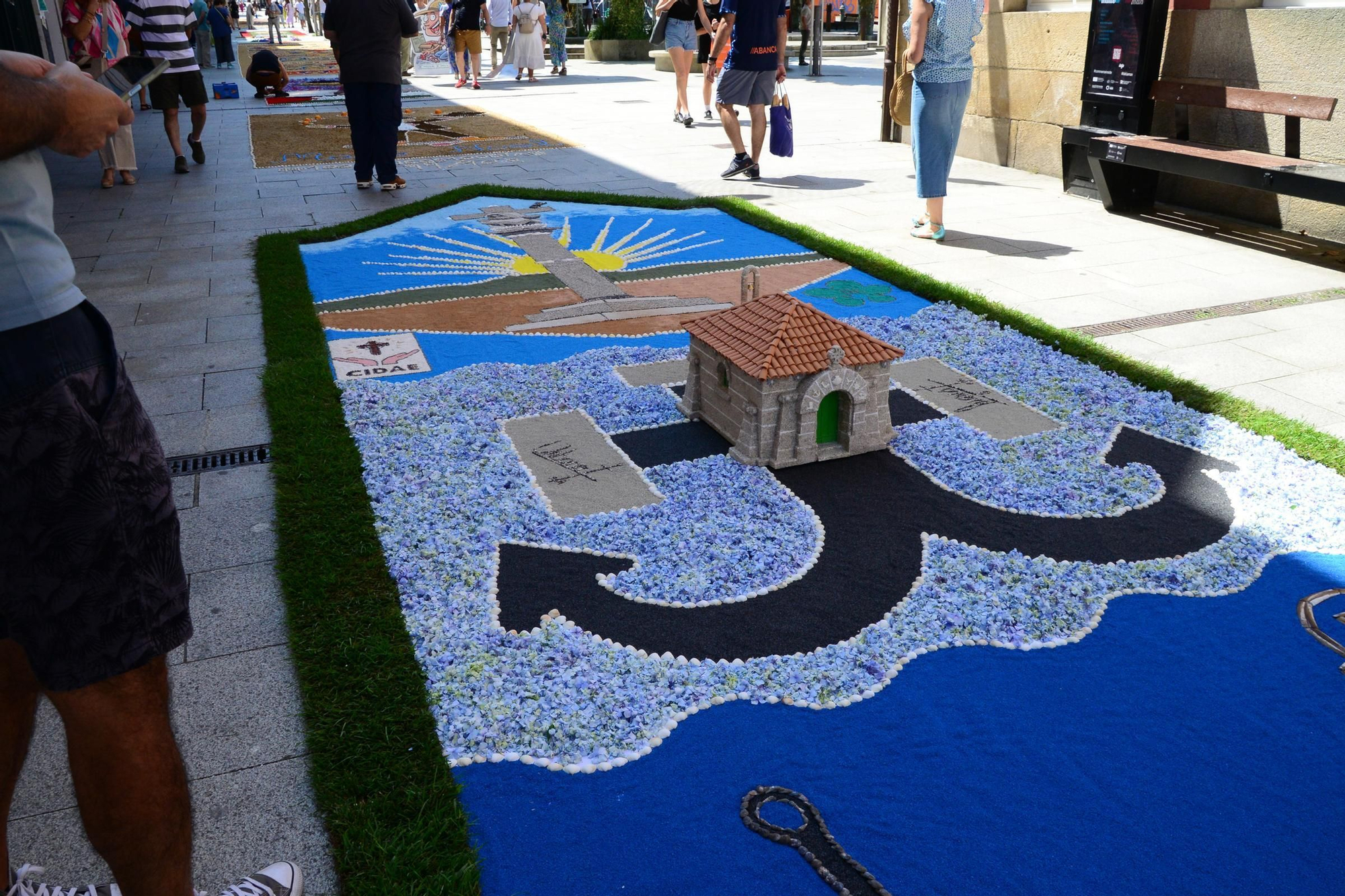 La fiesta de las alfombras florales del Corpus en Bueu (III)