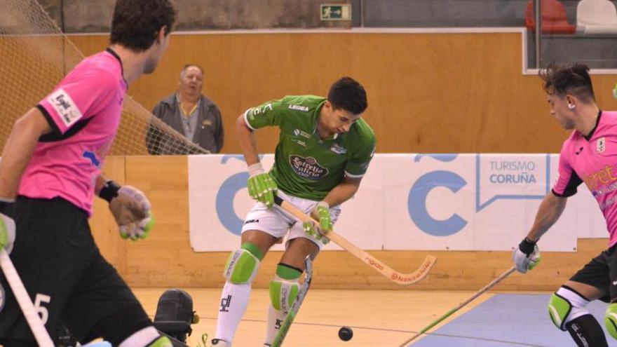 Carlo di Benedetto, en el partido de la primera vuelta.