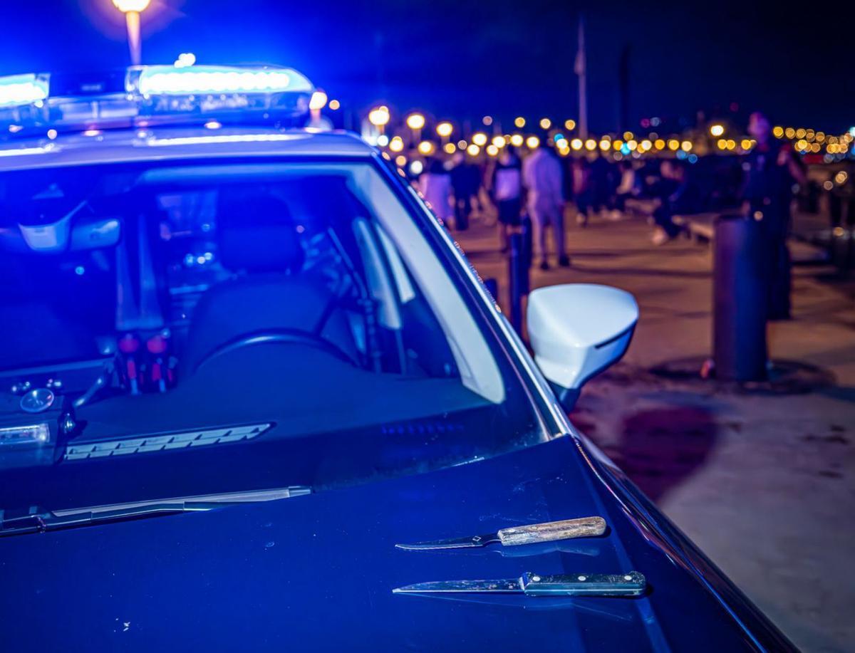 La ‘cultura de la navalla’ persisteix en zones d’oci el cap de setmana