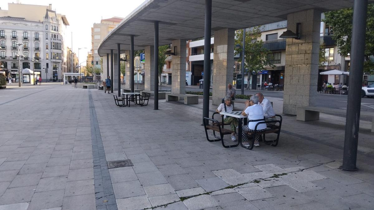 Mesa de ajedrez de La Marina