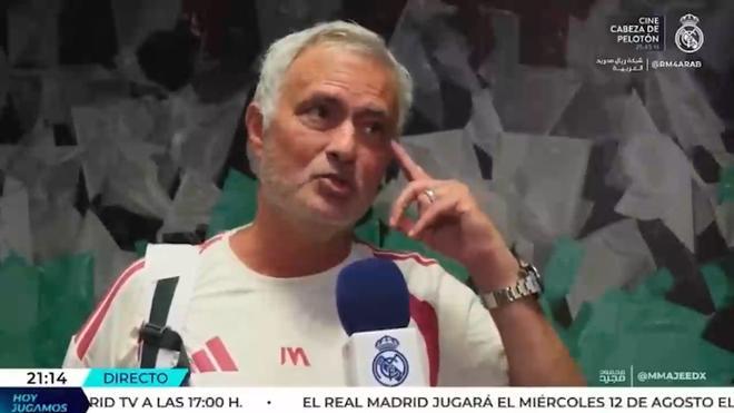 Mourinho le pide un centrocampista a Florentino y evalúa el debut de Bernardo Silva: "Le hace bien no hacer nada en las vacaciones y está en un estado físico inferior"