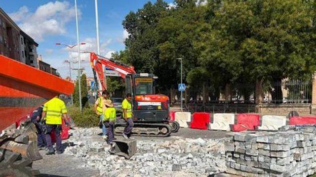 Obras en Santa Bárbara