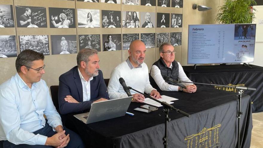 Presentación del programa cultural en el ambigú del Teatro Municipal. | INFORMACIÓN