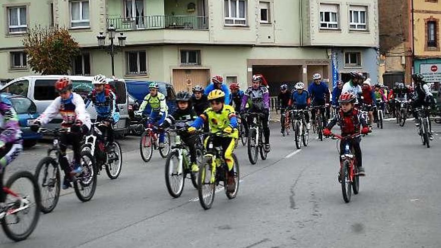 Los participantes en Nava.