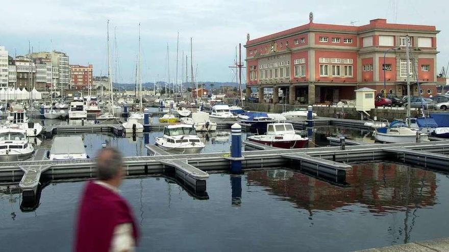 La dársena de la Marina, en la zona del Náutico.