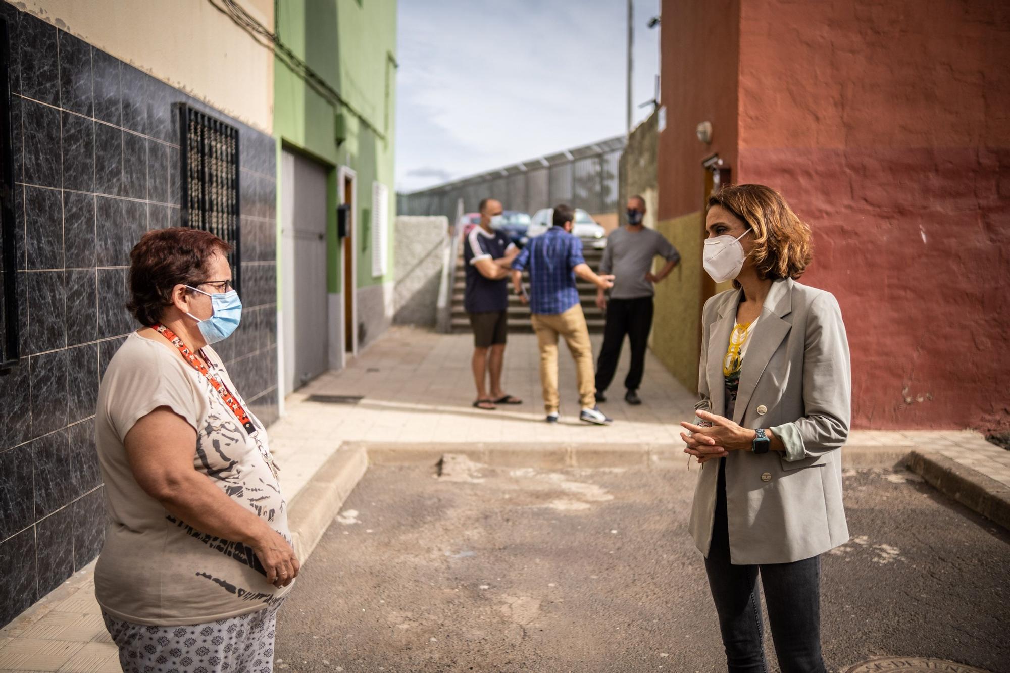 Visita al barrio de Las Cabritas