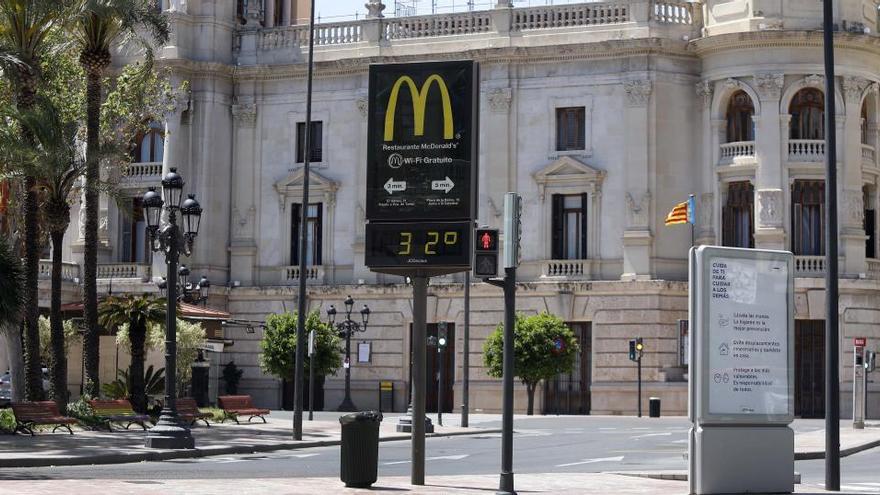 Adiós definitivo a la rotonda de la plaza del Ayuntamiento