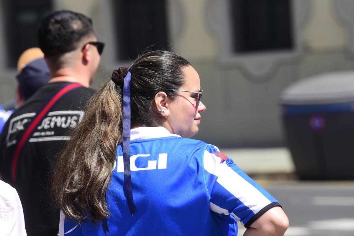 A Coruña respira deportivismo en la previa del Valladolid-Deportivo