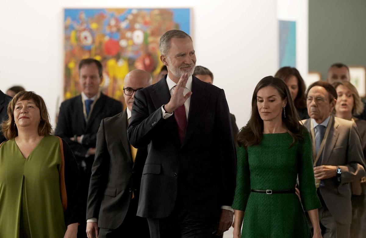 Los reyes Felipe VI y Letizia inauguran la feria ARCO 2026