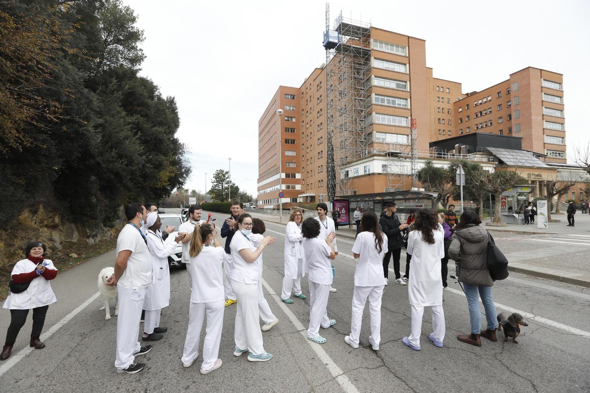 Menys seguiment en el segon dia de vaga de sanitaris