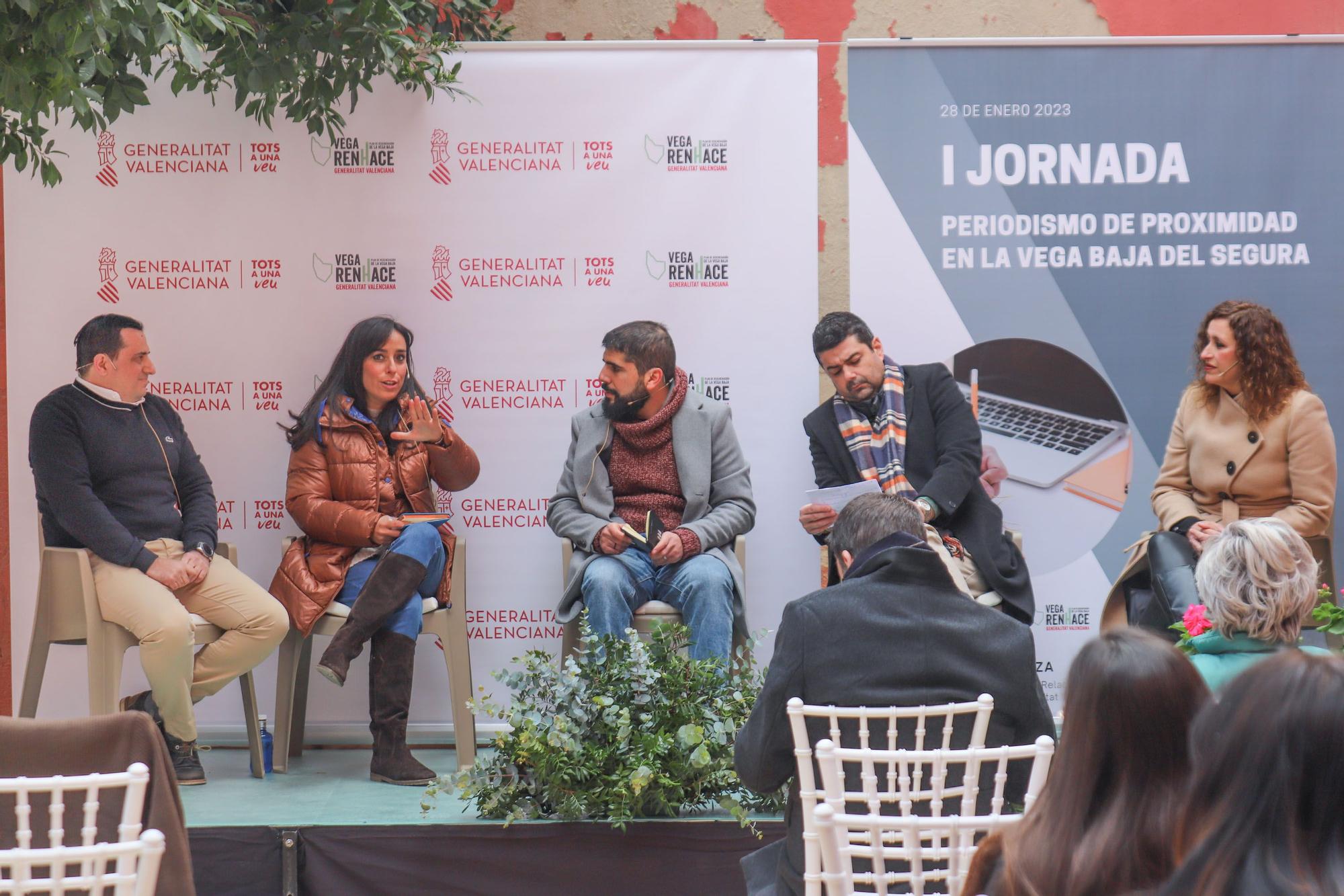 I jornada de periodismo de proximidad en la Vega Baja del Segura