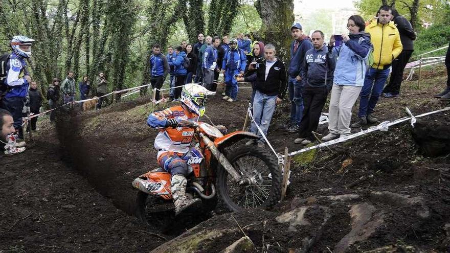 Público en la anterior edición del Campeonato de España de Enduro celebrada en Lalín. // Bernabé/Javier Lalín