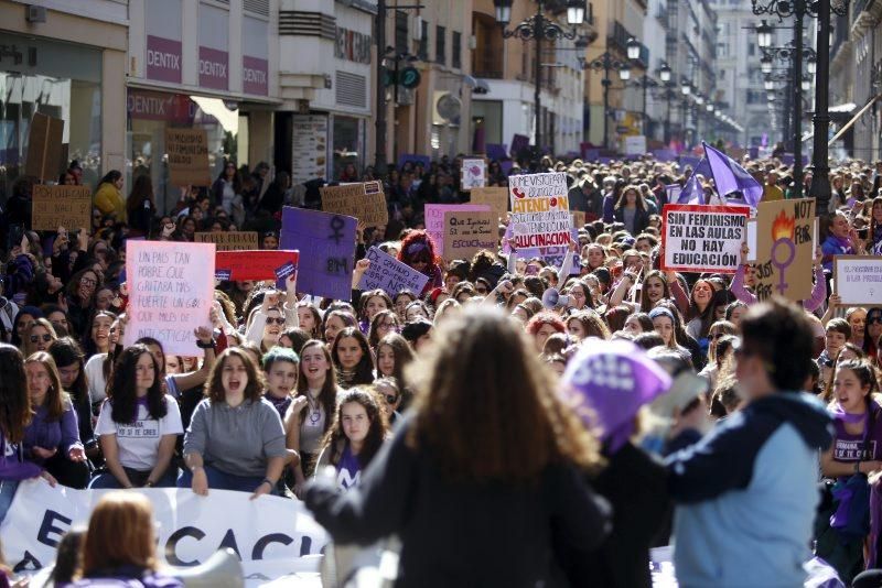 Concentraciones por el 8-M en Zaragoza