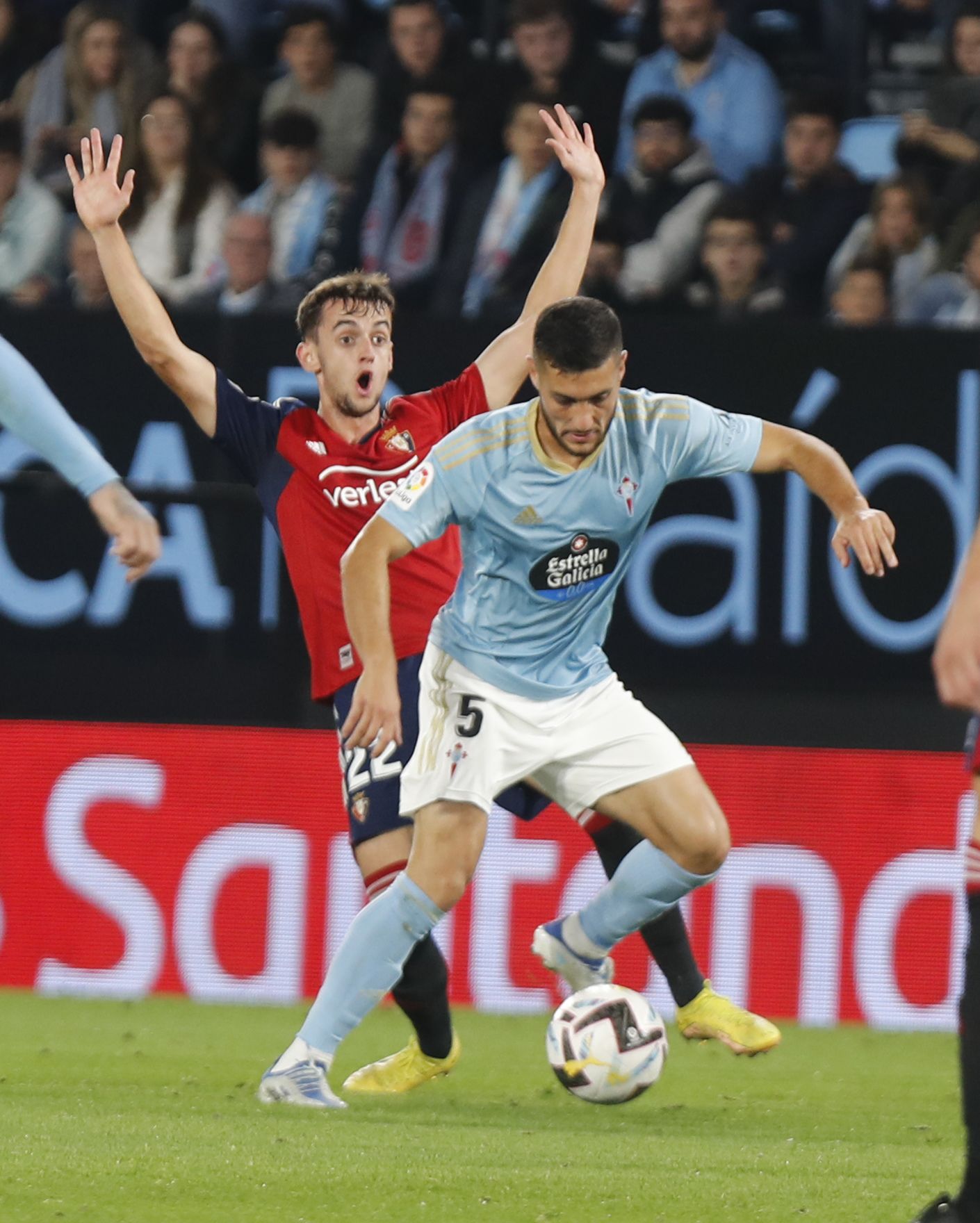 Revive el partido del Celta ante el Osasuna en Balaídos