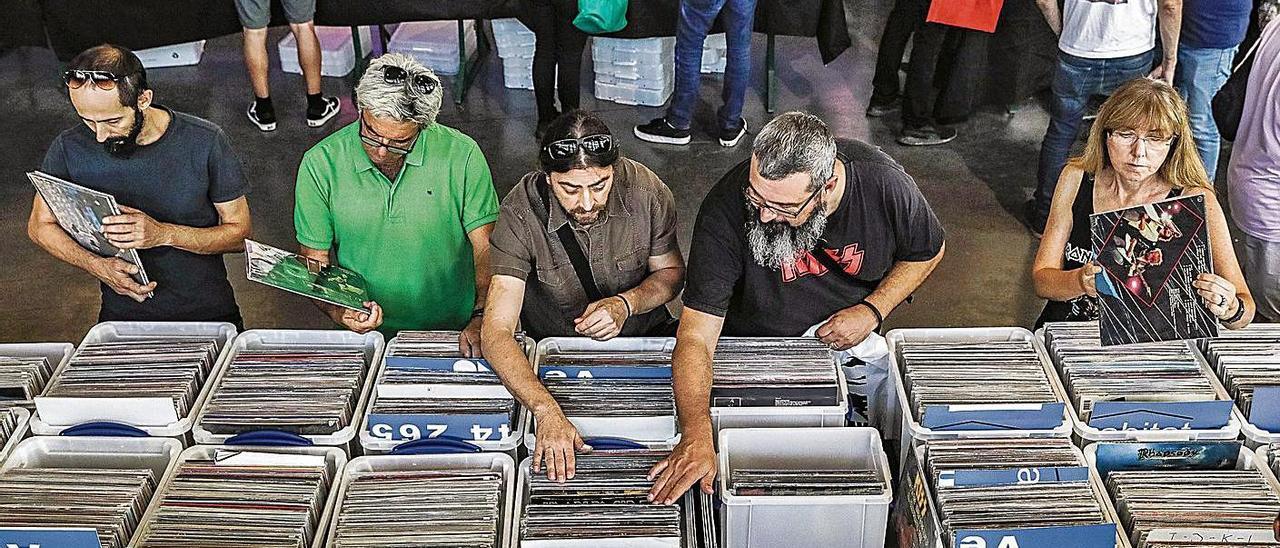 El antiguo Palma Arena acoge desde hace años la Fira del Disc de Mallorca.