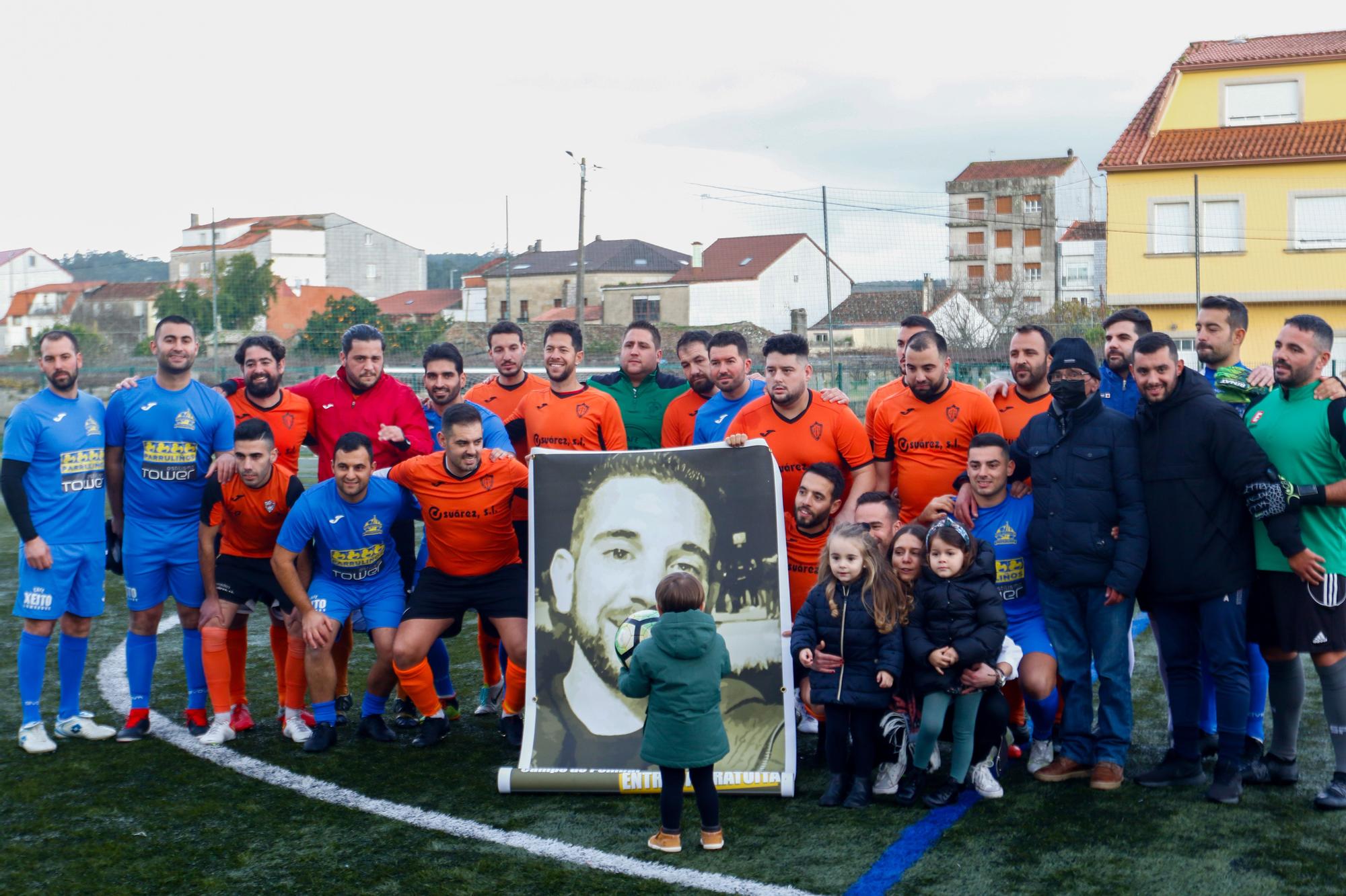 El fútbol y el mar se unen para homenajear la memoria de Rubén Acha Rial