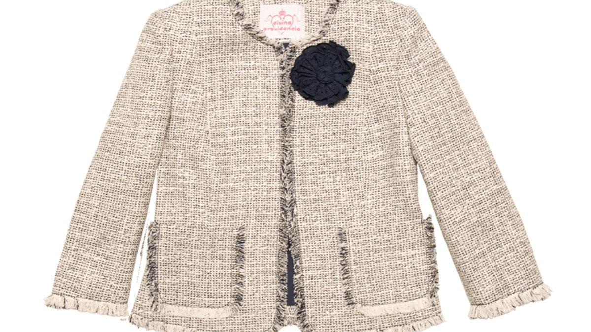 chaqueta, tweed