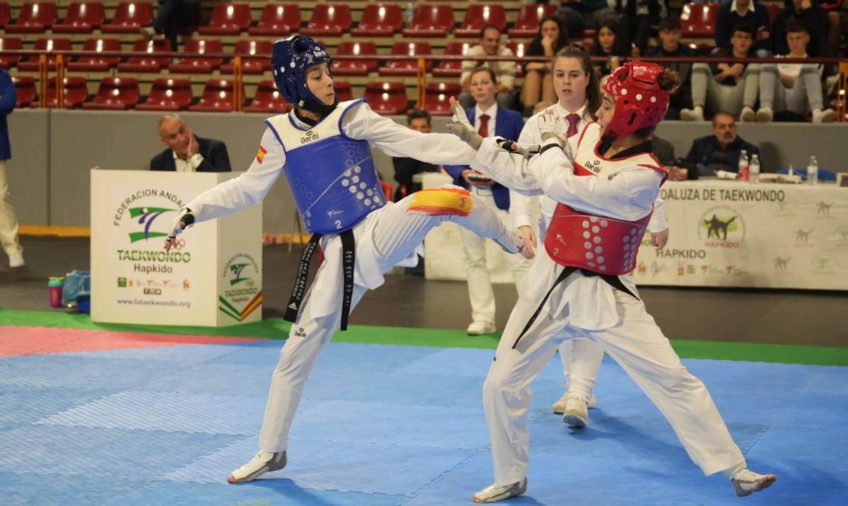 Un combate de la pasada edición de la Copa Iberdrola.