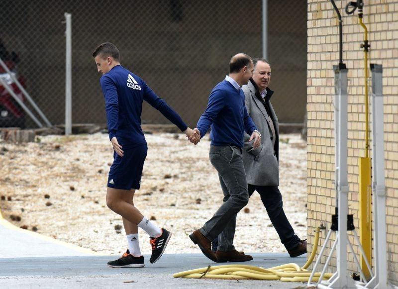 El Zaragoza se entrena