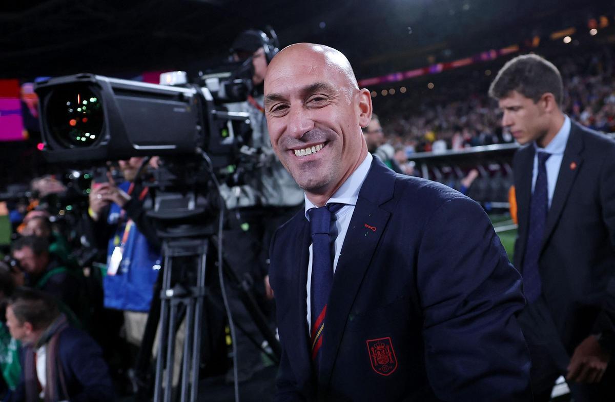 Luis Rubiales, presidente de la RFEF, en una imagen de archivo