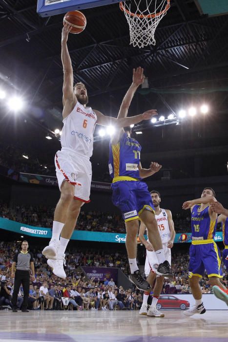 Eurobasket 2017: España - Rumanía