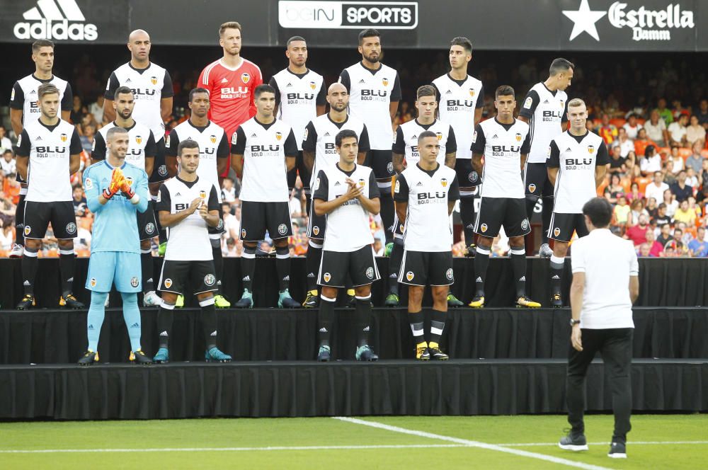 Las mejores fotos de la presentación del Valencia